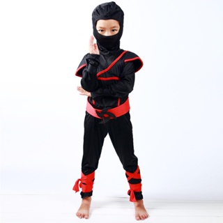 Stock fantasia ninja traje samurai baby costume menino ninja assassino  samurai japonês traje samurai - Escorrega o Preço