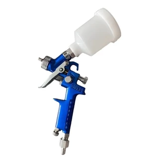 Pistola de pintura HVLP 4580 mini profissional H-2000 copo de 125 ml bico de 0.8 mm por gravidade Gorillaz