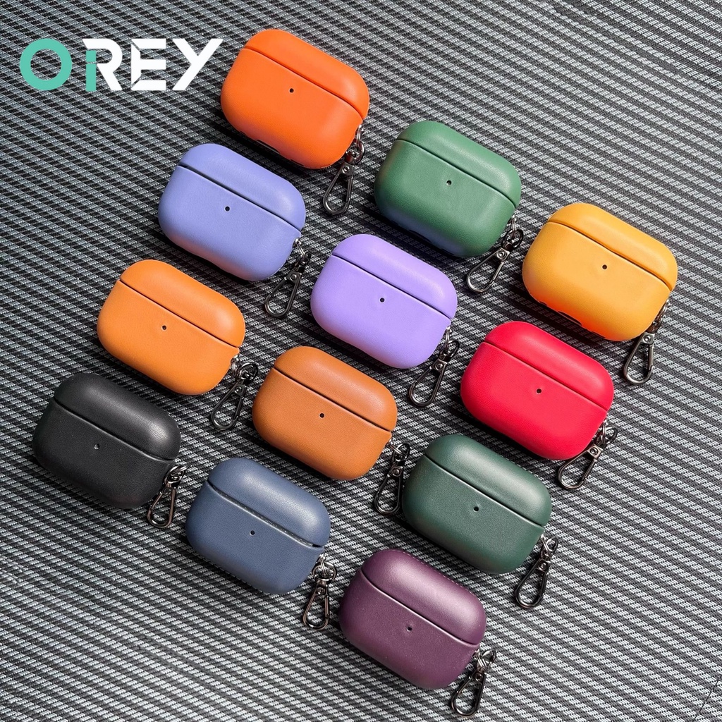 Para AirPods 1 2 Pro 2 3 Capa De Couro Sintético 3 Flexível Fone De Ouvido À Prova De Choque AirPod Pro2