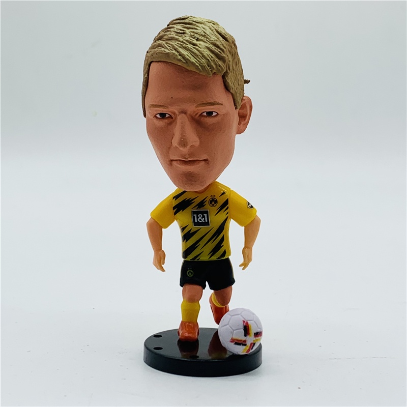 Soccerwe 7cm Altura Jogador De Futebol Star Mini Cartoon Doll