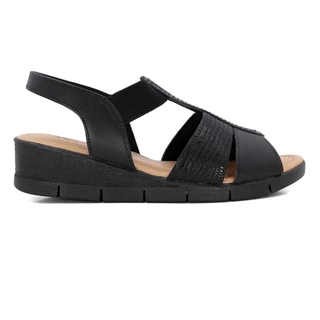 Sandália Feminina Usaflex Anabela AA1013 em Oferta na Shopee