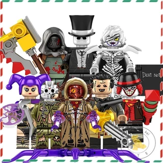 【 toy World 】 Assembled nano minifigures boy Saco De Brinquedo Educativo Para Crianças Terceira Festa Halloween Motosserra Homem Jason