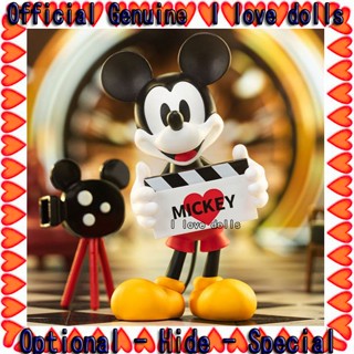 Disney Mickey Caixa Cega Brilhante [Genuíno] Bonecos