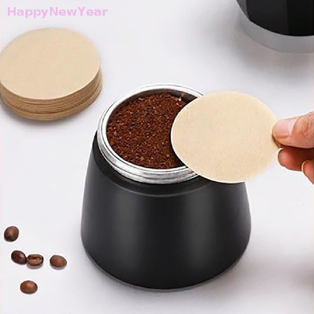 HappyNewYear 100Pcs Papel Filtro De Café Moka 56mm 60mm 68mm Para Cafeteira Espresso HOT