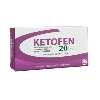 Ketofen 20mg com 10 comprimidos