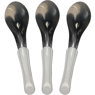 Kit 3 Espátula Profissional Inox Gelato Italiano Sorveteria