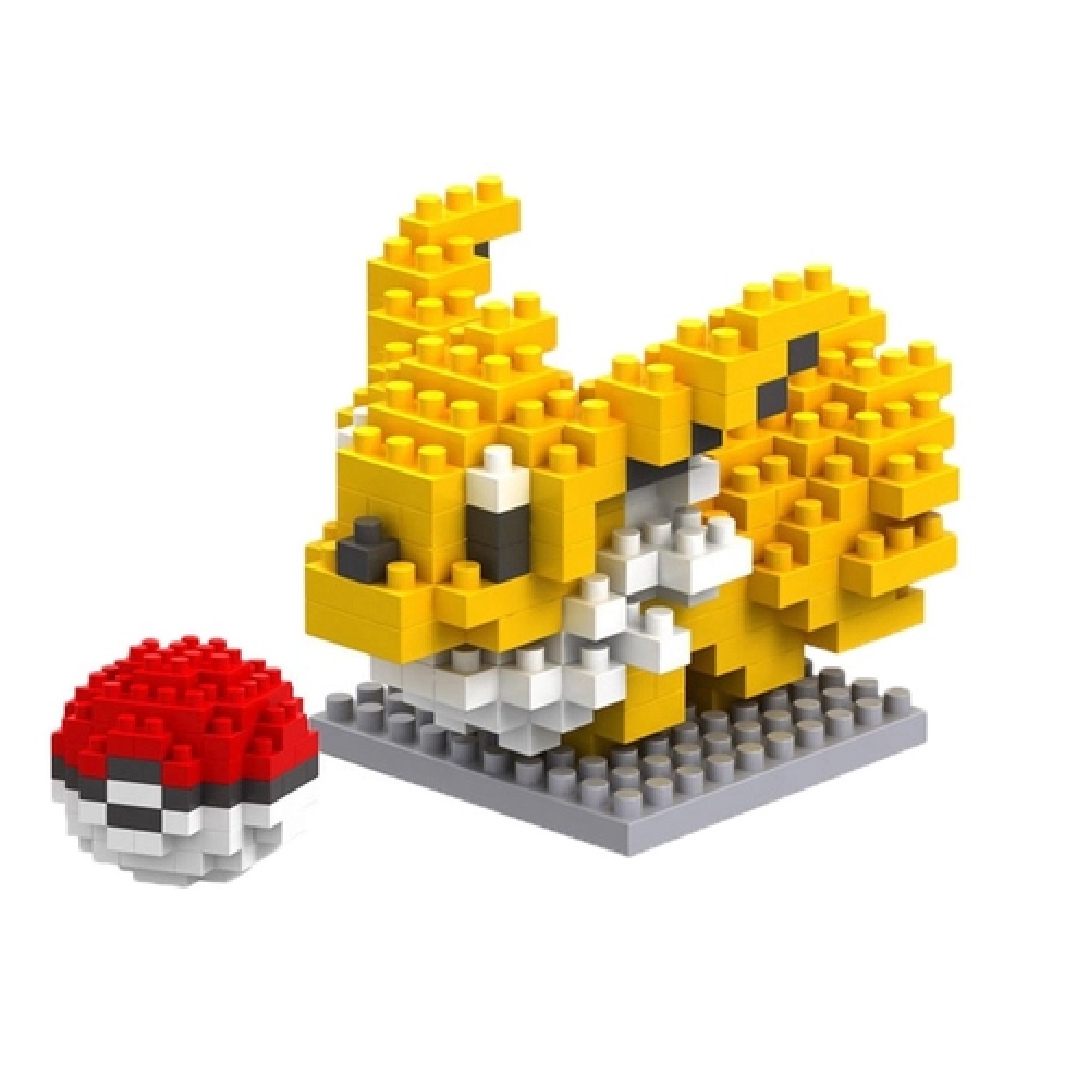 Bonecos Pokémon Nanoblock - Montagem Lego