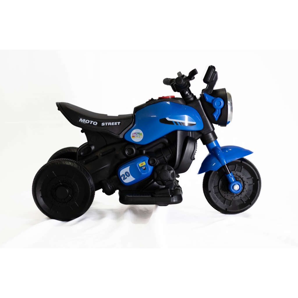 Mini Moto Cross Eletrica Infantil Importway BW083 Cor:Azul