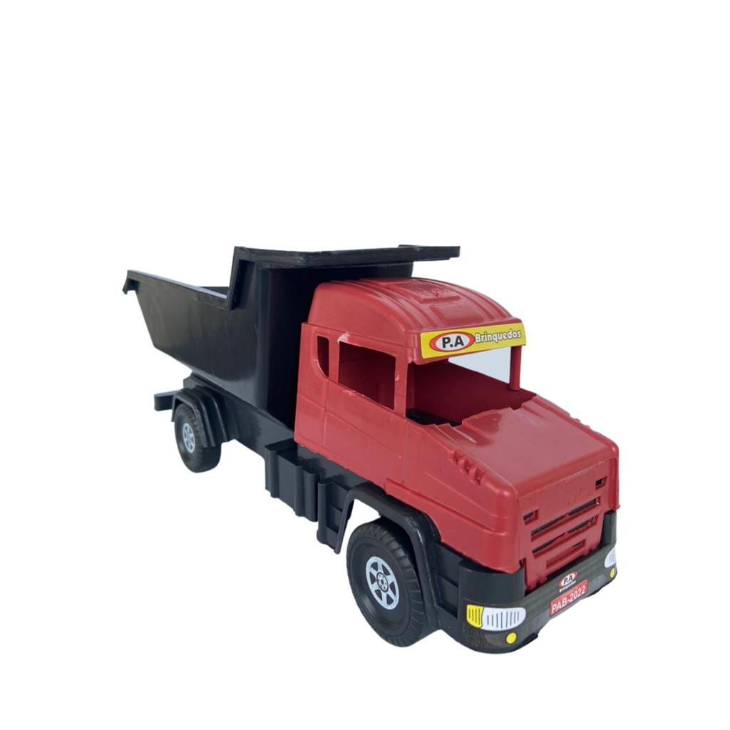 Caminhão Brinquedo Grande Caçamba C/ Pá Areia Infantil 80Cm