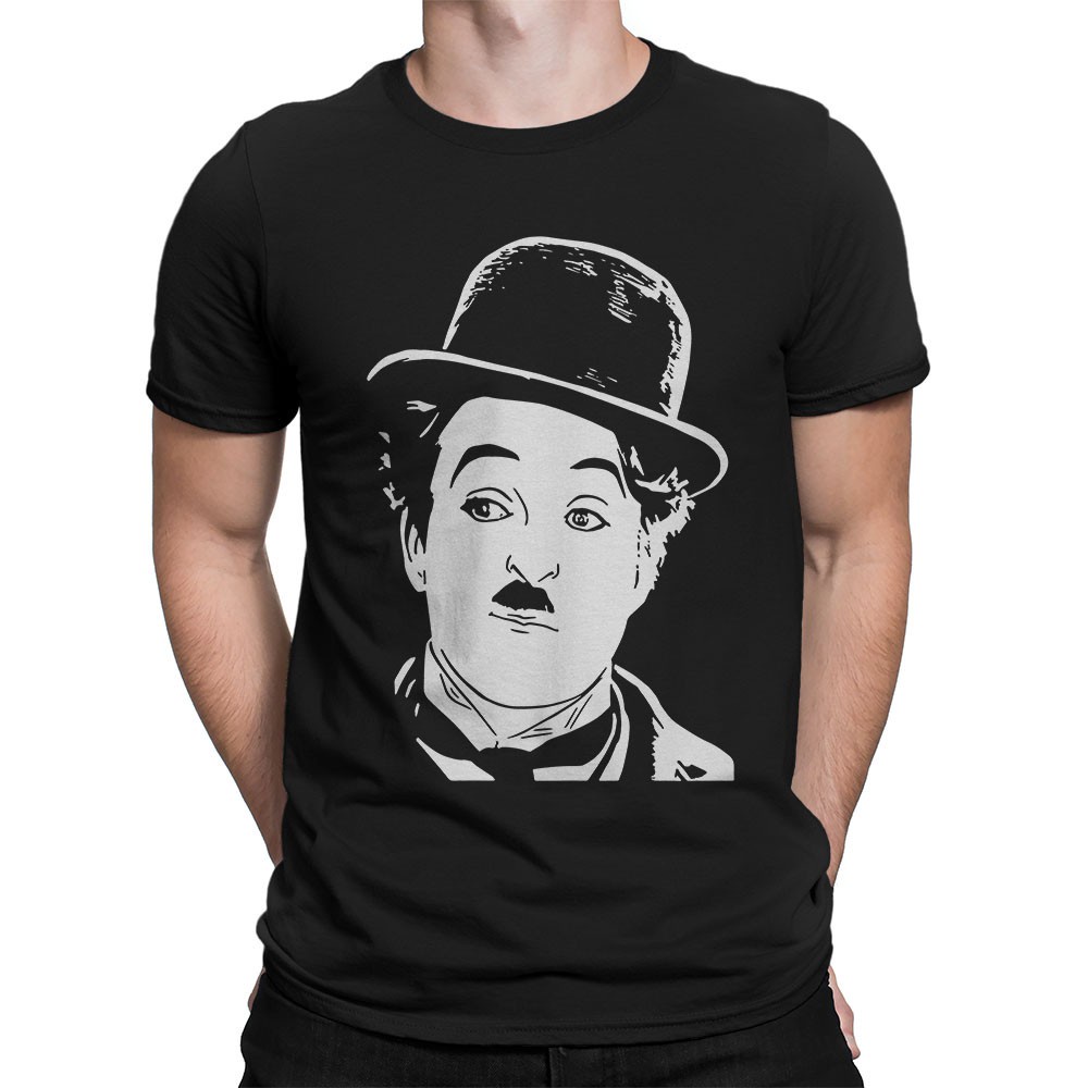 Camiseta cinema filmes - Charlie Chaplin - Inoctua - Camiseta