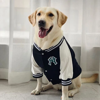 Roupas Para Cães Marca Maré Grande Labrador Primavera E Outono Net Vermelhas Rede Cachorro Vermelho De Beisebol Golden Retrieve