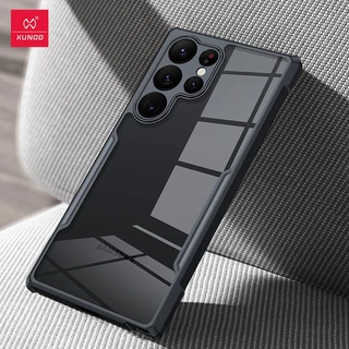 Xundd Capa Anti-Impacto Para Samsung Galaxy S23 Ultra , Protetora Transparente Plus S23 + S23Ultra