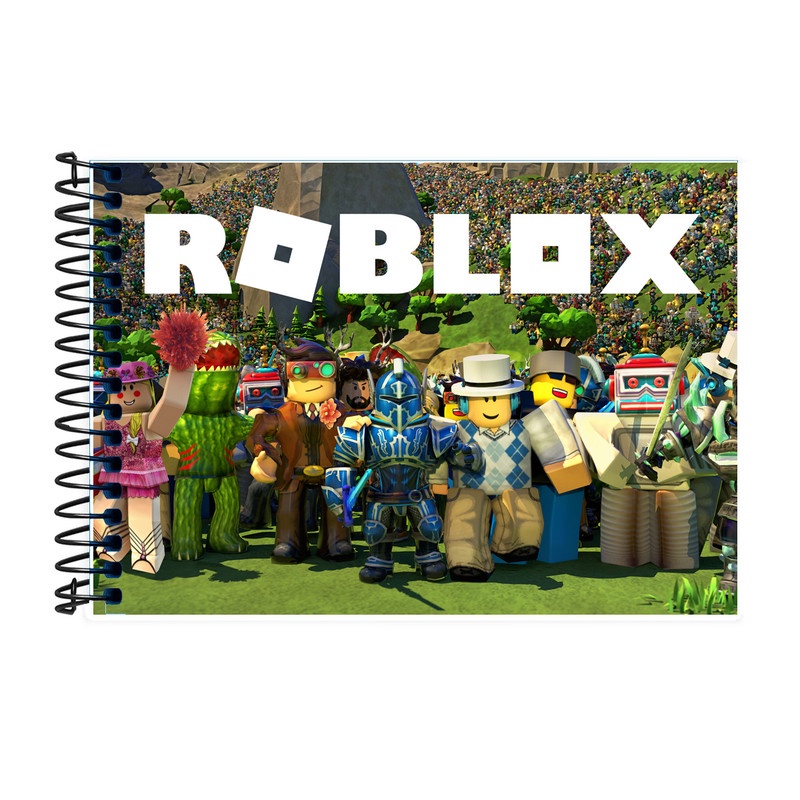 Caderno Do Roblox Menina