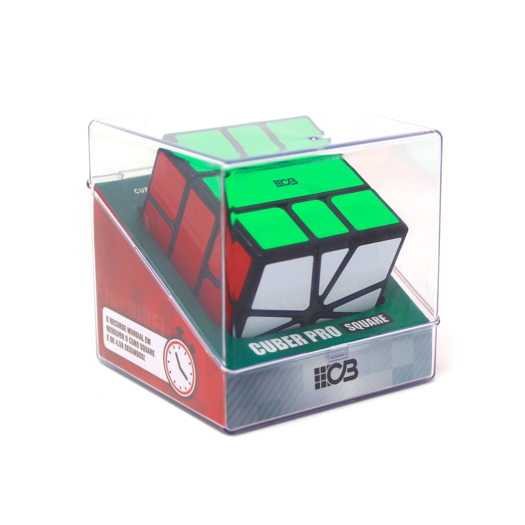Cubo Mágico Square-1 Profissional Cuber PRO Adesivado Original ...