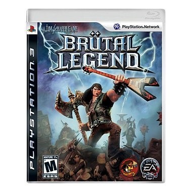 Brutal Legend Ps3 Usado Com Nota Fiscal Midia Fisica