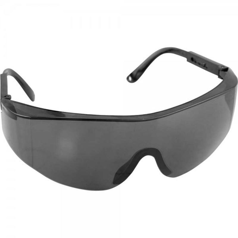 Oculos De Sol Proteção Segurança Fume Escuro Preto Epi