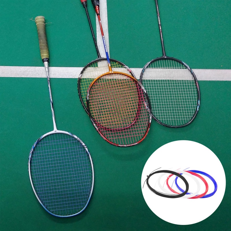 Corda Per Racchetta Badminton Keenso - Nylon, 10m, 6 Colori, Alta Flessibilit&agrave;