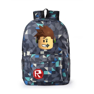 Mochila Escolar E Conjunto De Lancheira Para Estudantes Roblox Desenho  Animado/Crianças/Kit De Pacote + Livro De Almoço Traseiro