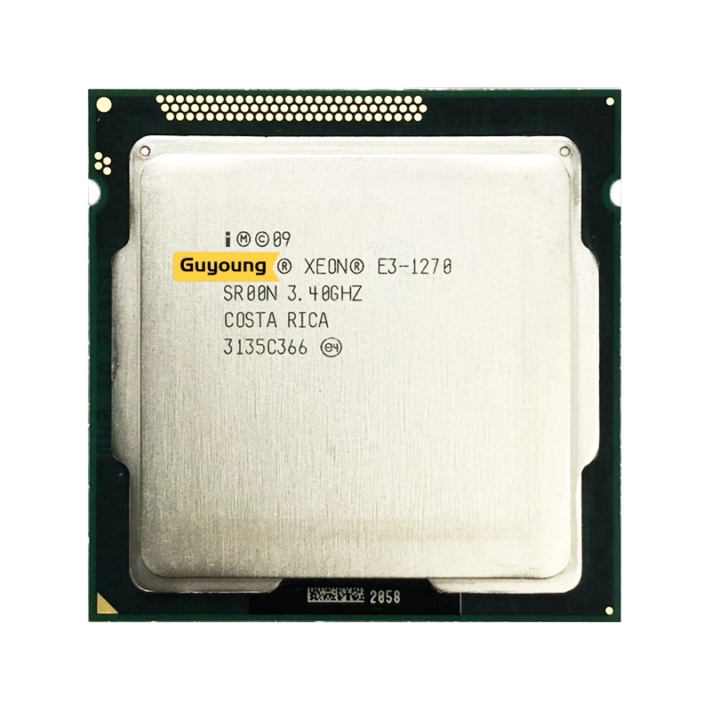 Xeon E3-1270 E3 1270 3.4G Processador CPU Quad Core 8M 80W