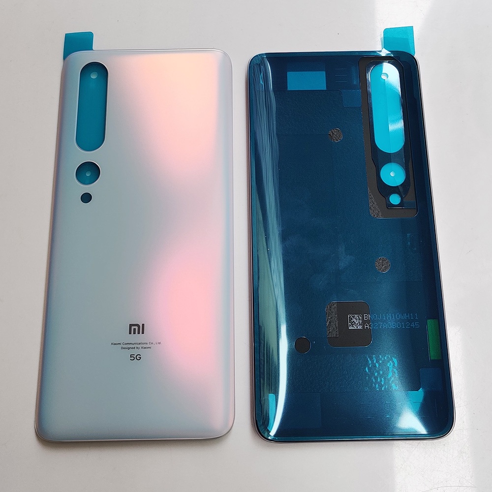 Mi 10 5G 100 % Vidro Gorila Original 5 Tampa Traseira Para Xiaomi