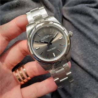 Marca masculina automática mecânica totalmente selada capa de aço relógio 40mm