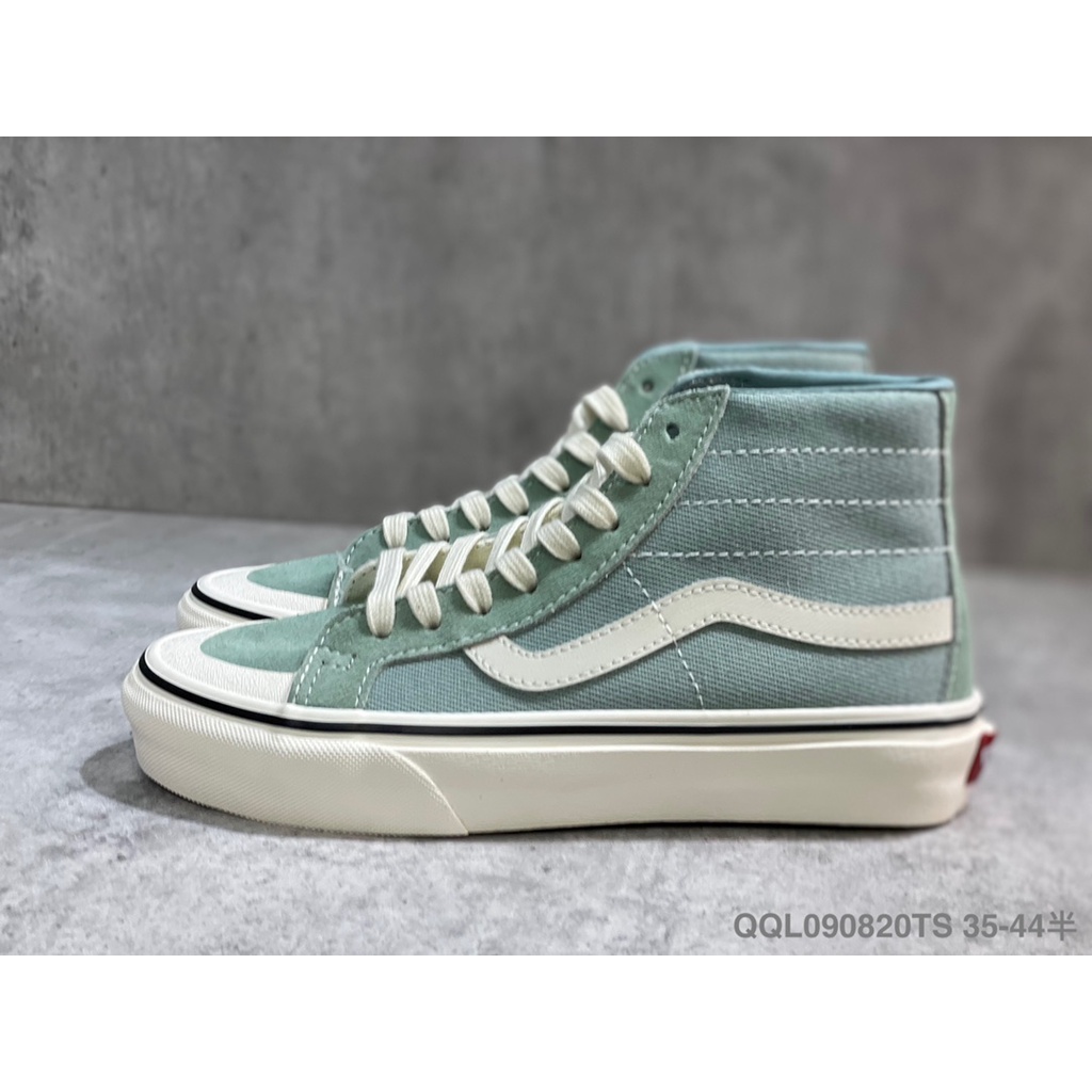 Vans verde cano clearance alto