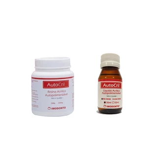 Kit Resina Acrílica Liquida 30ml E Pó Incolor 80g