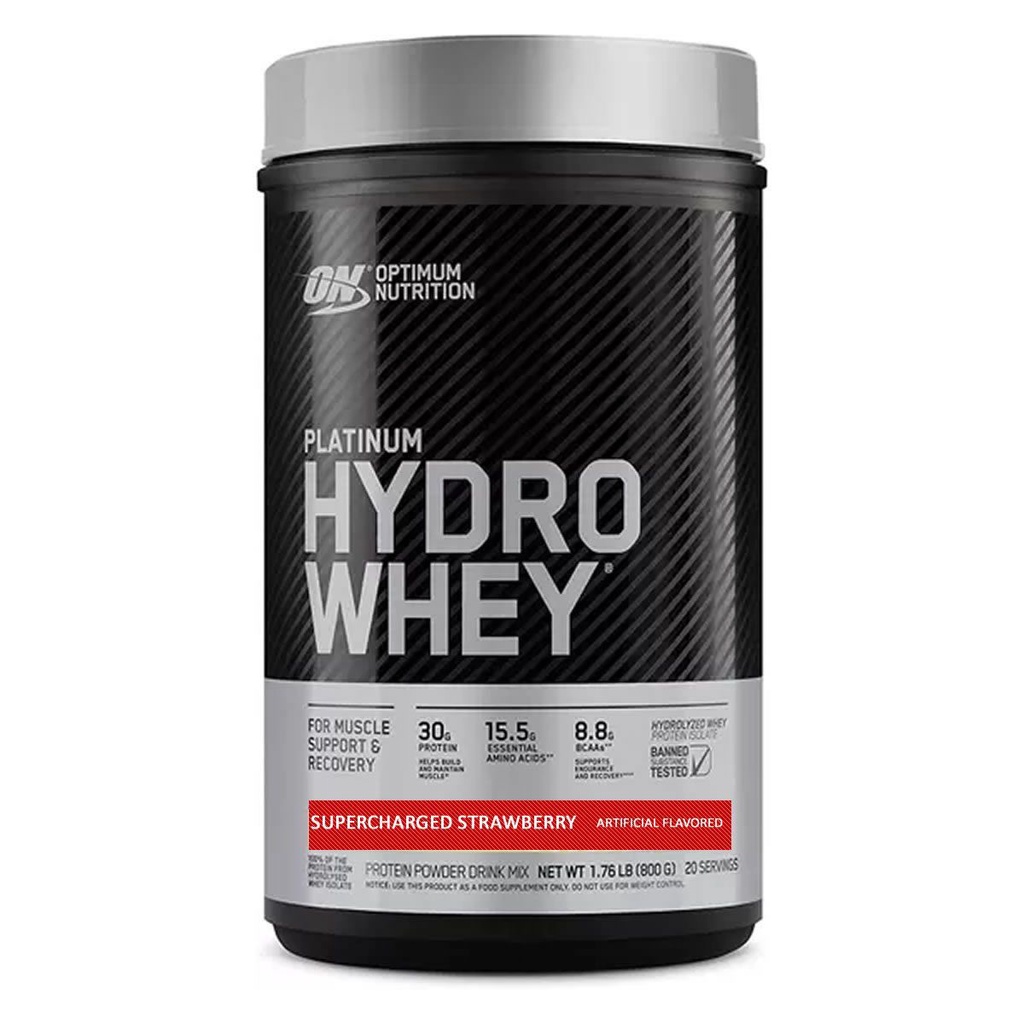 On Whey Protein Platinum Hydro Optimum Nutrition 1.76 Lbs 800g Proteina Hidrolizada