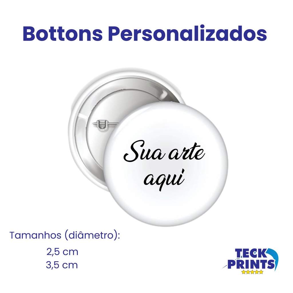 Bottons De Aluminio Personalizados