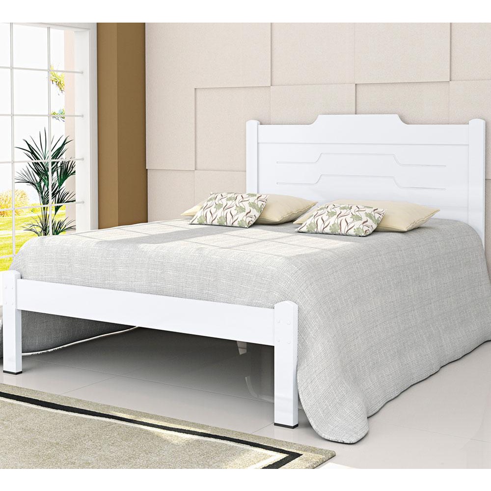 Cama De Casal Sofia 103,5x144x195cm MDF Cambel 