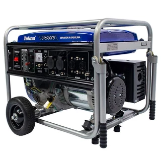 Gerador à Gasolina 6,0 KVA 4 Tempos Bivolt GT6500FB TEKNA