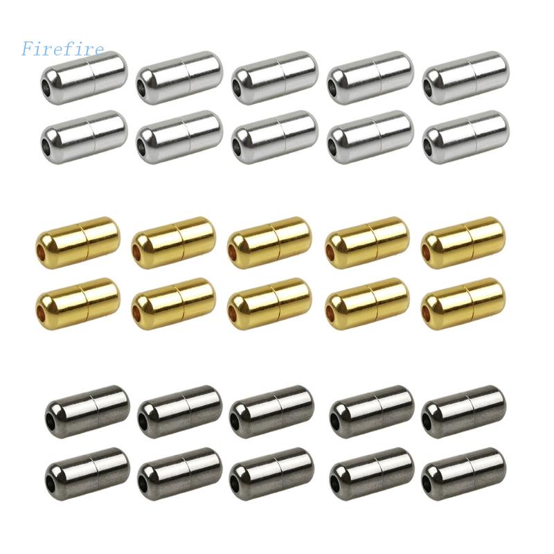 10Pcs Cadarços De Gravata Acessórios Para Calçados Laços De Fivela Fechadura Elástica Preguiçosa Sapatos
