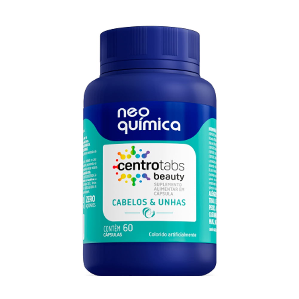 Centrotabs Cabelos & Unhas - 60 cápsulas Vitamina Neo Química