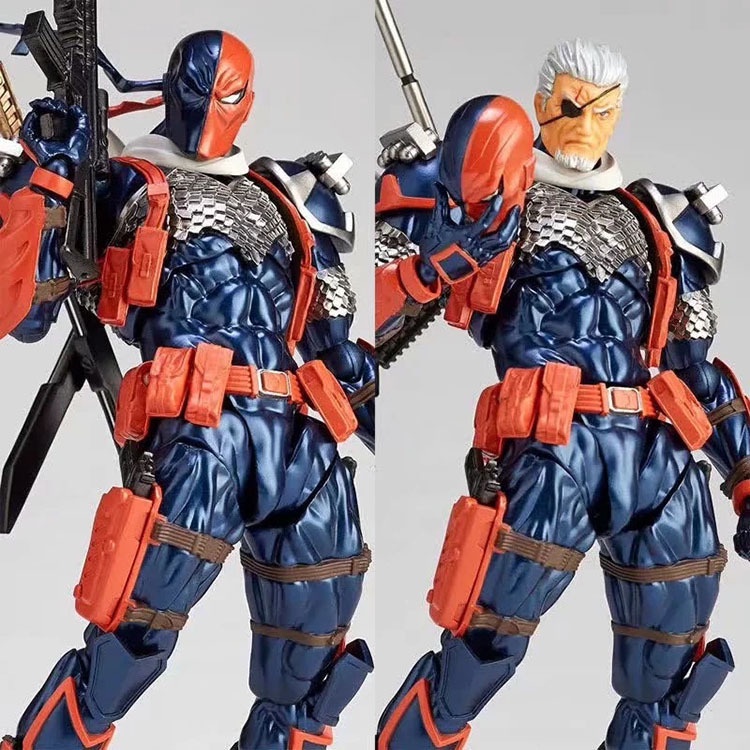 DC Deathstroke Joint Figura De Ação De Anime Móvel Figuras De Coleção De Brinquedos Em PVC Para Amigos Presentes