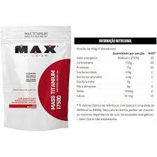 Mass titanium 17500 3kg Whey Protein- baunilha