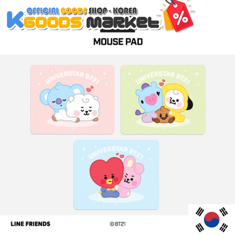 BT21 Baby Mouse Pad x Royche Oficial | Shopee Brasil
