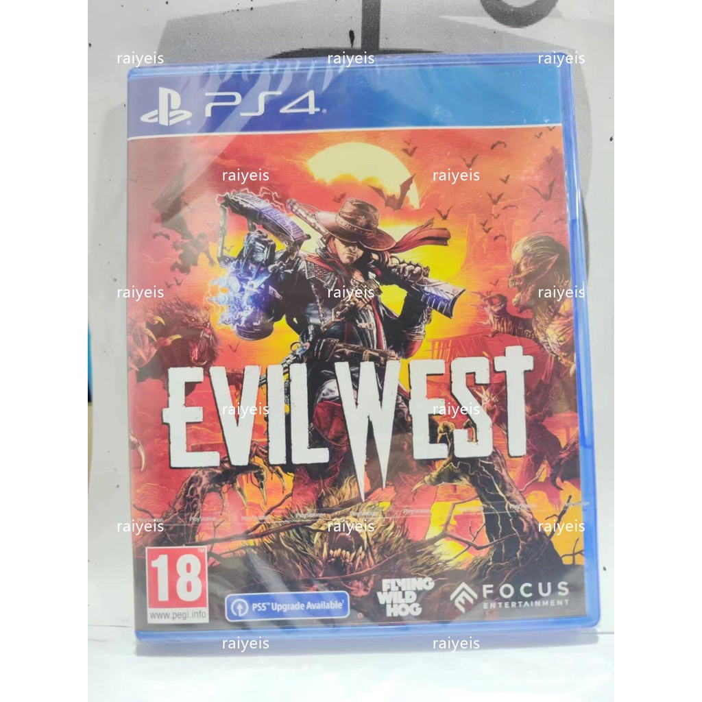 Evil West Jogos Mídia Física Novo - Escorrega o Preço