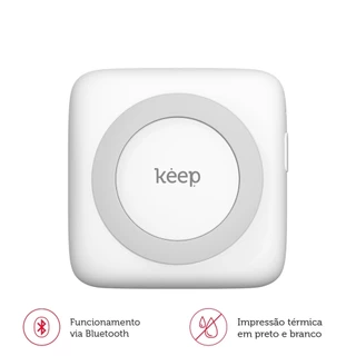 Mini Impressora Térmica Sem Fio Keep - KP001