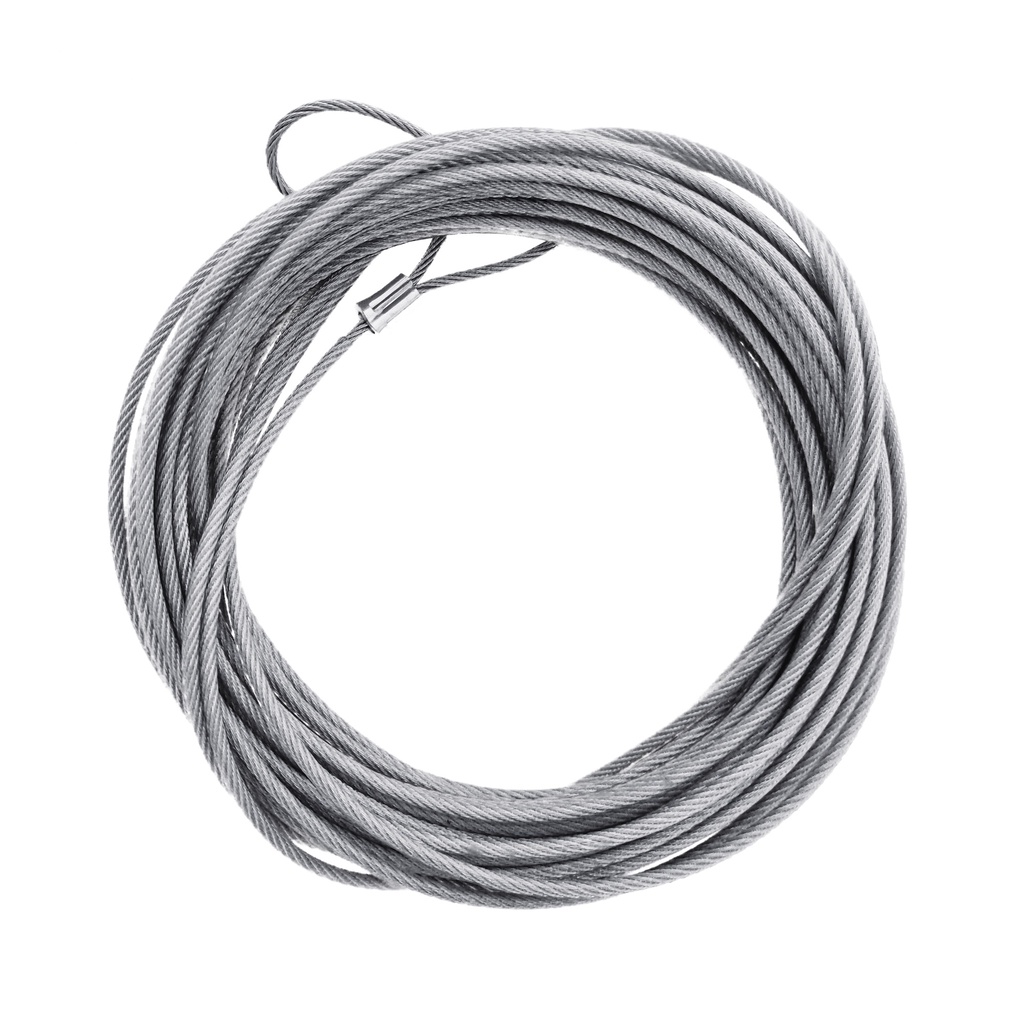 Cabo de Aço para Rede de Vôlei Plastificado