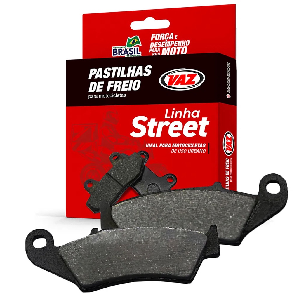 Pastilhas De Freio Honda Cb F Twister Cbs Traseira Vaz Shopee Brasil