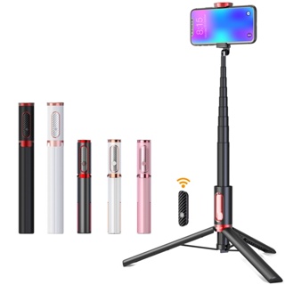 Tripé De 150cm/81cm Sem Fio Para Suporte De Celular Portátil Extensível Em Liga De Alumínio Smartphone