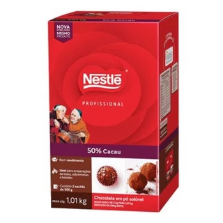 Cacau em Pó Solúvel Profissional 50% Nestlé Dois Frades 1 Kg