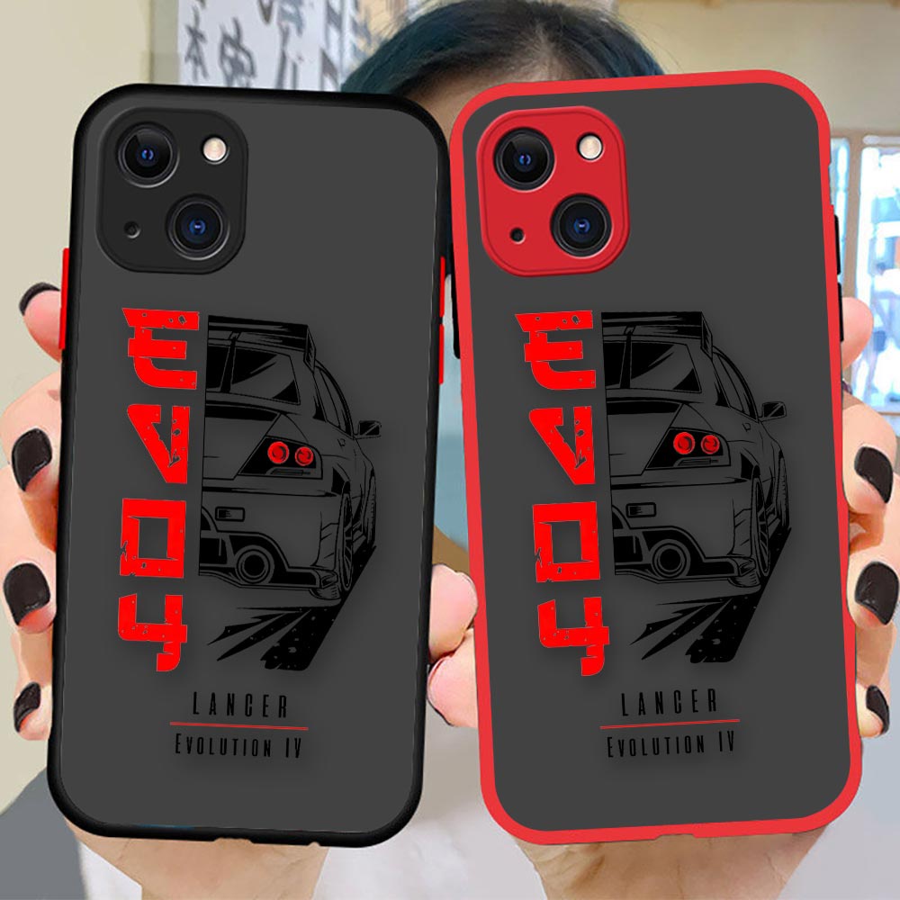 Carros Esportivos Japoneses Mitsubishi Lancer Evolution Forth Geração Capa De Celular Para Apple iPhone 14 11 12 13 Plus Pro Max XR XS X 6 6s 7 8 SE 2020 202 Mini Capinha Antichoque