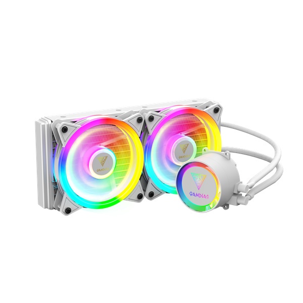 Water Cooler Chione M2-240Rw Rgb Gamdias 240mm Com Controle Remoto ...