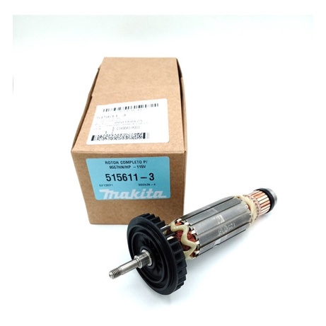 Induzido Esmerilhadeira Makita Orig 9557hn/hp 127v 515611-3 | Shopee Brasil