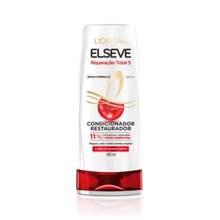 Condicionador L'Oréal Paris Elseve Reparação Total 5+  400ml em Oferta na Shopee