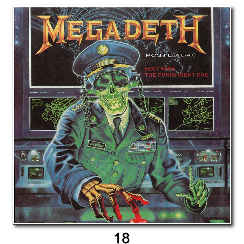 Poster Heavy 18 Megadeth 