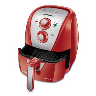 Fritadeira AirFryer Mondial 4 Litros AFN40RI Vermelha 127V
