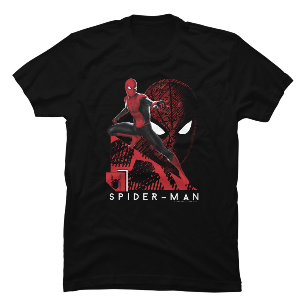 Camisola estampada Marvel Homem-Aranha