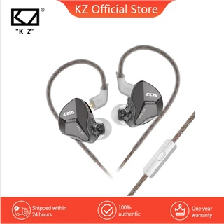 CCA FLA HiFi Fone De Ouvido Intra-Auricular 10MM Com Fio Fones Cancelamento De Esportivos Gamer